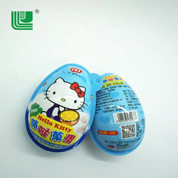 High quality wholesale chocolate candy egg with toy