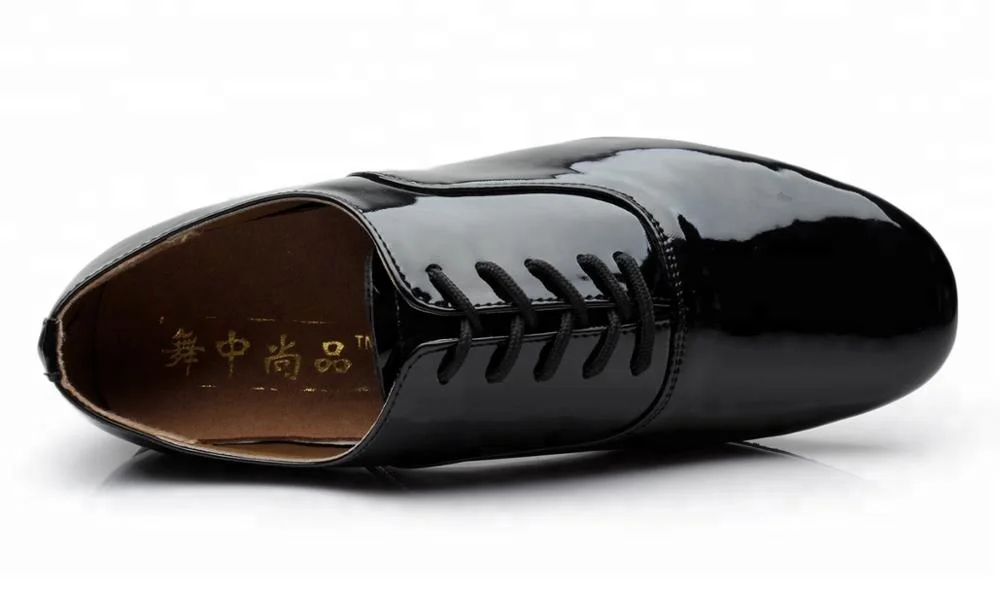 Мужские туфли на низком каблуке для танго