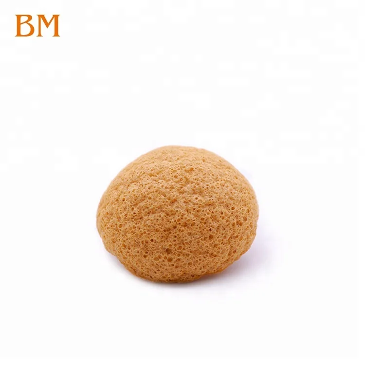 Wholesale 100% Natural Private Label Bamboo Charcoal Facial Face Konjac Sponge