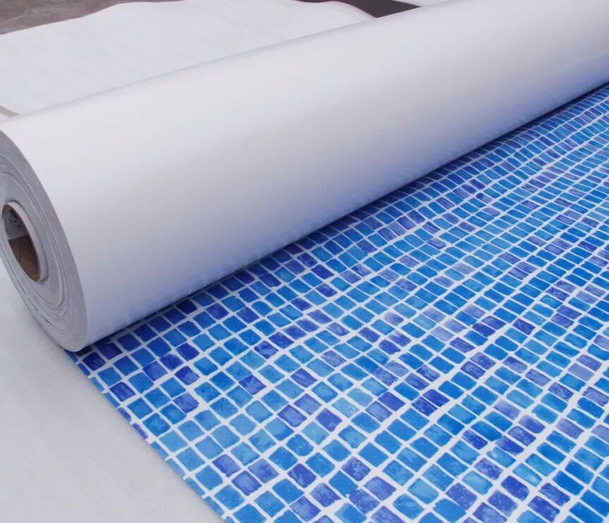 High Quality Non-slip Vinyl PVC Liner by UV Rays for Swimming Pool