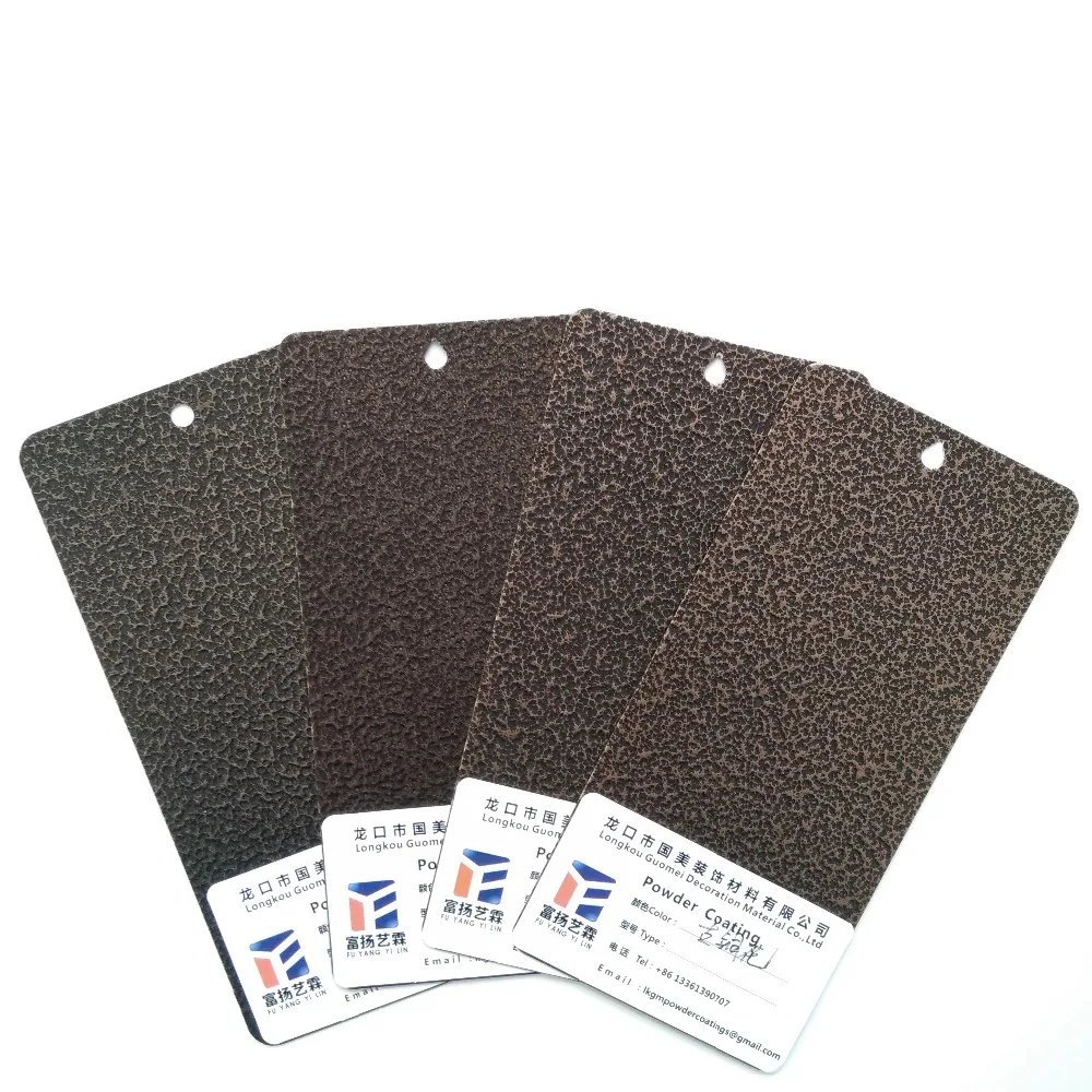 high quality good Effect Epoxy Polyester Colourful Powder Coating