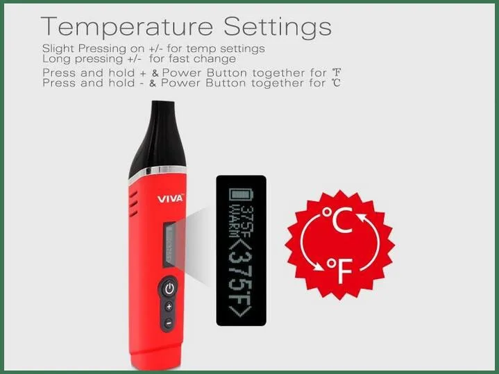 wax/herb vaporizer dry herb pen digital dry herb pen stock