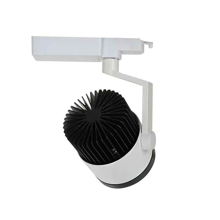 30W COB Track light High quality aluminum track shoot the light Clothing exhibition hall furniture stores track light
