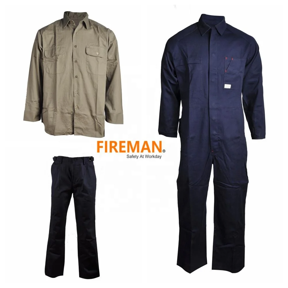 NFPA 2112 UL arc rated FR advanced anti fire fire proof Fire Flame Resistant retardant Uniform Shirt plaid henley shirt