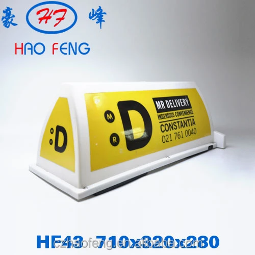 
Event use outdoor displayIP54 Gloshine High Quality ,outdoor Taxi Top Advertisingscreen bus sign HF43 