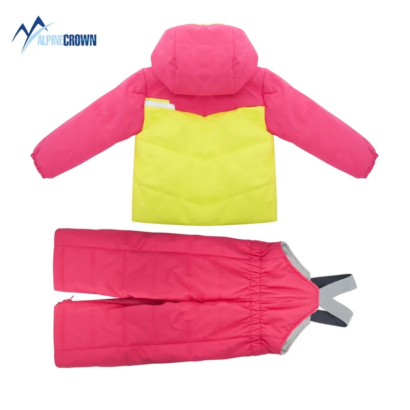 
2019 unisex children ski suit children clothes outdoor sportswear windbreaker breathable ski jacket set 