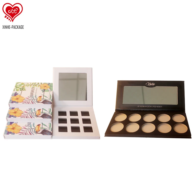 
Recyclable Cardboard Eyeshadow Palette Packaging Factory Price Custom Eyeshadow Packaging Multifunctional Eyeshadow Packaging 