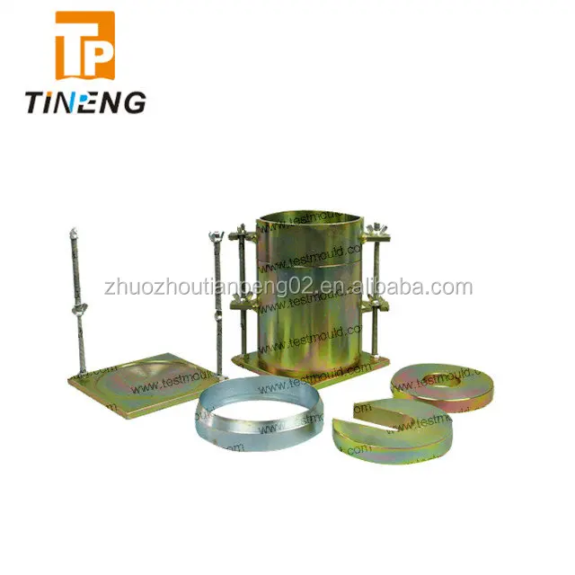 ASTM CBR mould with accessories for soil