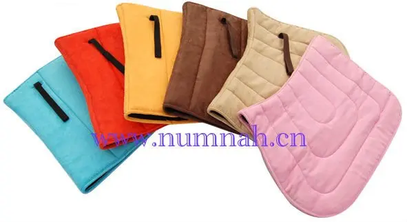 Horse numnah sheepskin customized saddle pad
