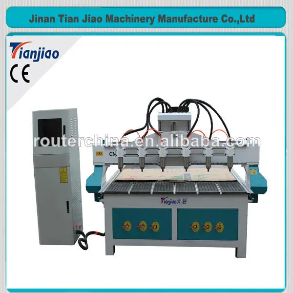 hot sale! multi head 6d router cnc engraving milling machine