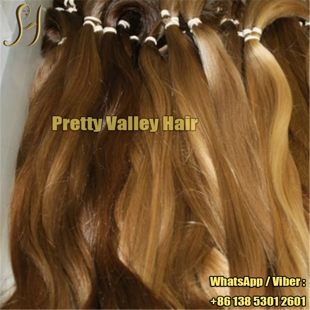 unprocessed hair extension natural blonde virgin russian wig hair