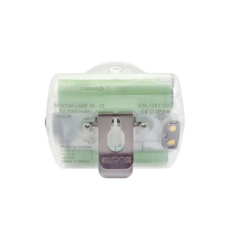 WISDOM  penetration lamp 3 headlamps with green leds manufacturers china