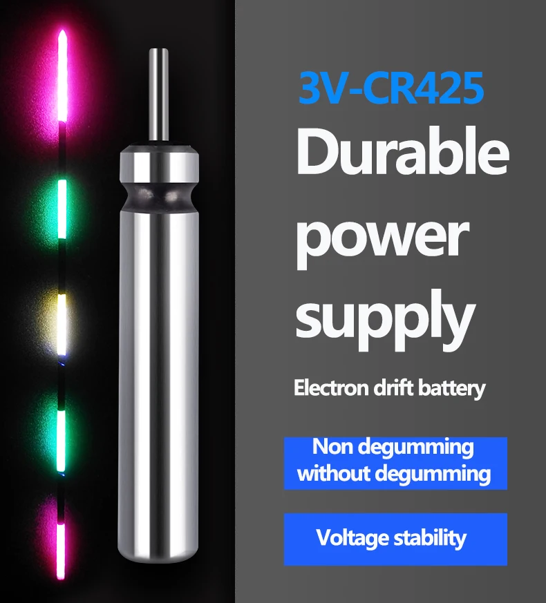 Eunicell долгий срок годности рыболовный поплавок батарея CR435 CR425 контактный тип батареи 3