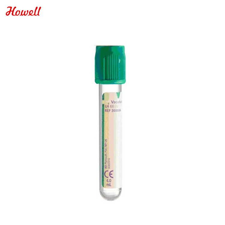 sodium heprican blood vaccum collection tube