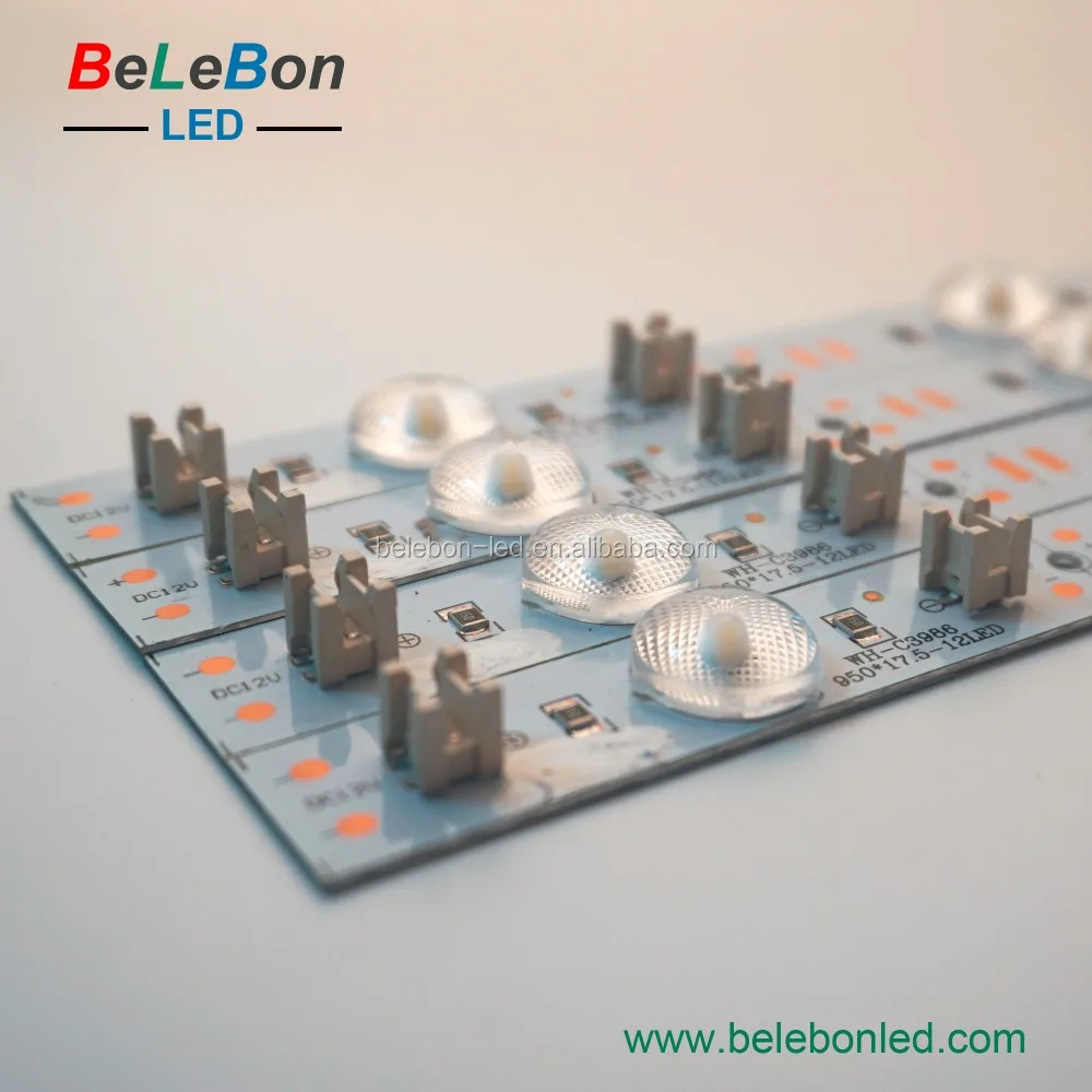 DC24V DC12V Super large light box backlit panel tv  170 degree lens ladder LED backlight bar for tv