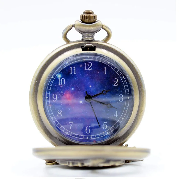princekin pocket watch starry sky  watch loneliness pocket watch