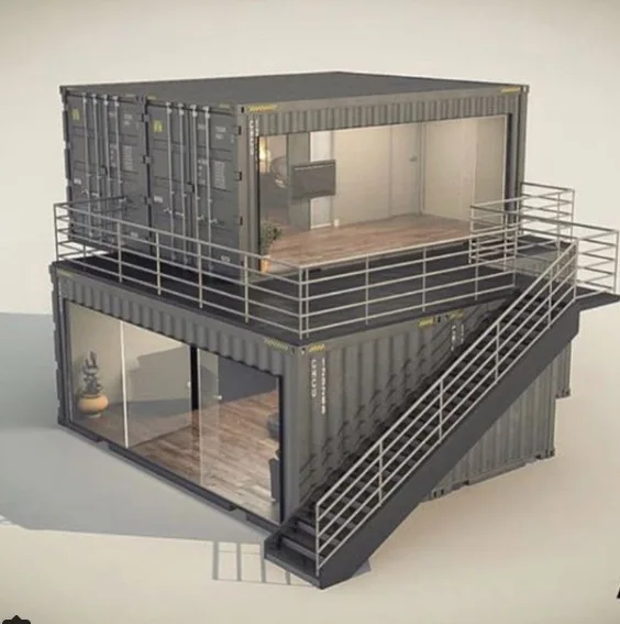 Cheap Prefabricated House Container Restaurant House Portable Mobile Restaurant Prefab House Food Storage Container