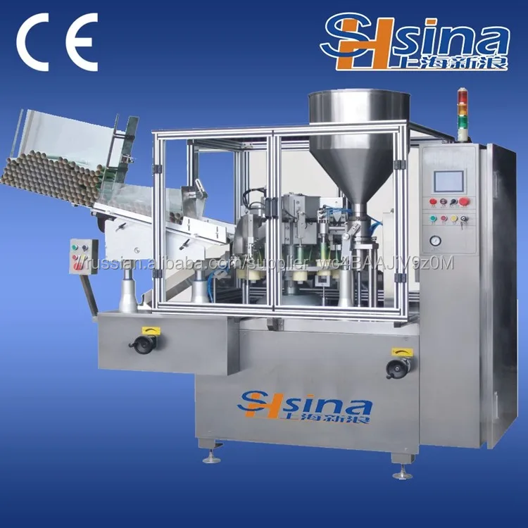 Высокое Качество Полная Автоматическая Мягкая Труба/Косметический Заполнения Труб Машина