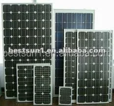 Острая панель солнечной энергии 130 Вт 150 Вт 200 Вт 220 Вт 240 Вт