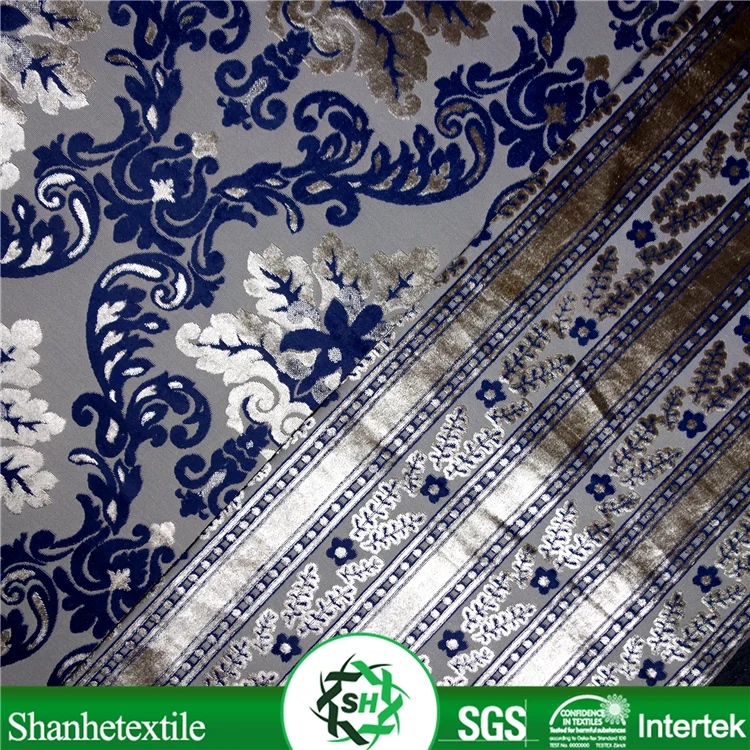 
2017 Jacquard Velvet Cushion Cover Fabric Textile 