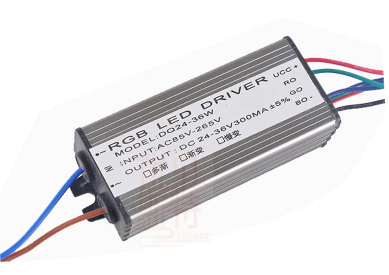 constant current led lighting fixture waterproof ip65 10W rgb led power supply