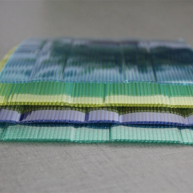 Polycarbonate multiwall roll sheet 2mm multiwall sheet, waved sheet
