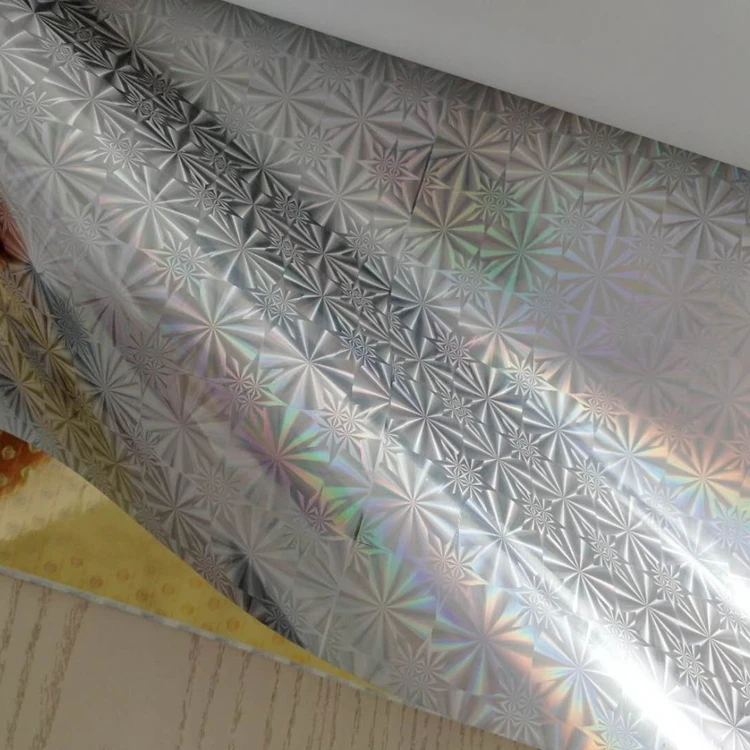 
71g transfer metallized holographic ink retention paper 