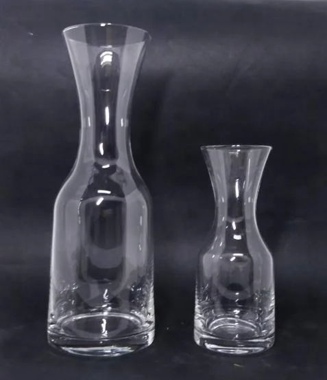 wholesale custom home decor tall clear glass crystal murano vase for flowers