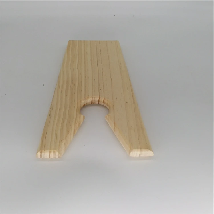Solid pine wood holder for home decoration