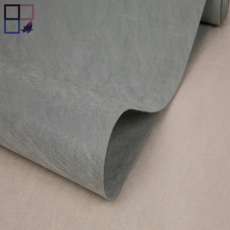 One piece type seamless High density wall cloth solid suede wall art non woven fabric other wallpapers