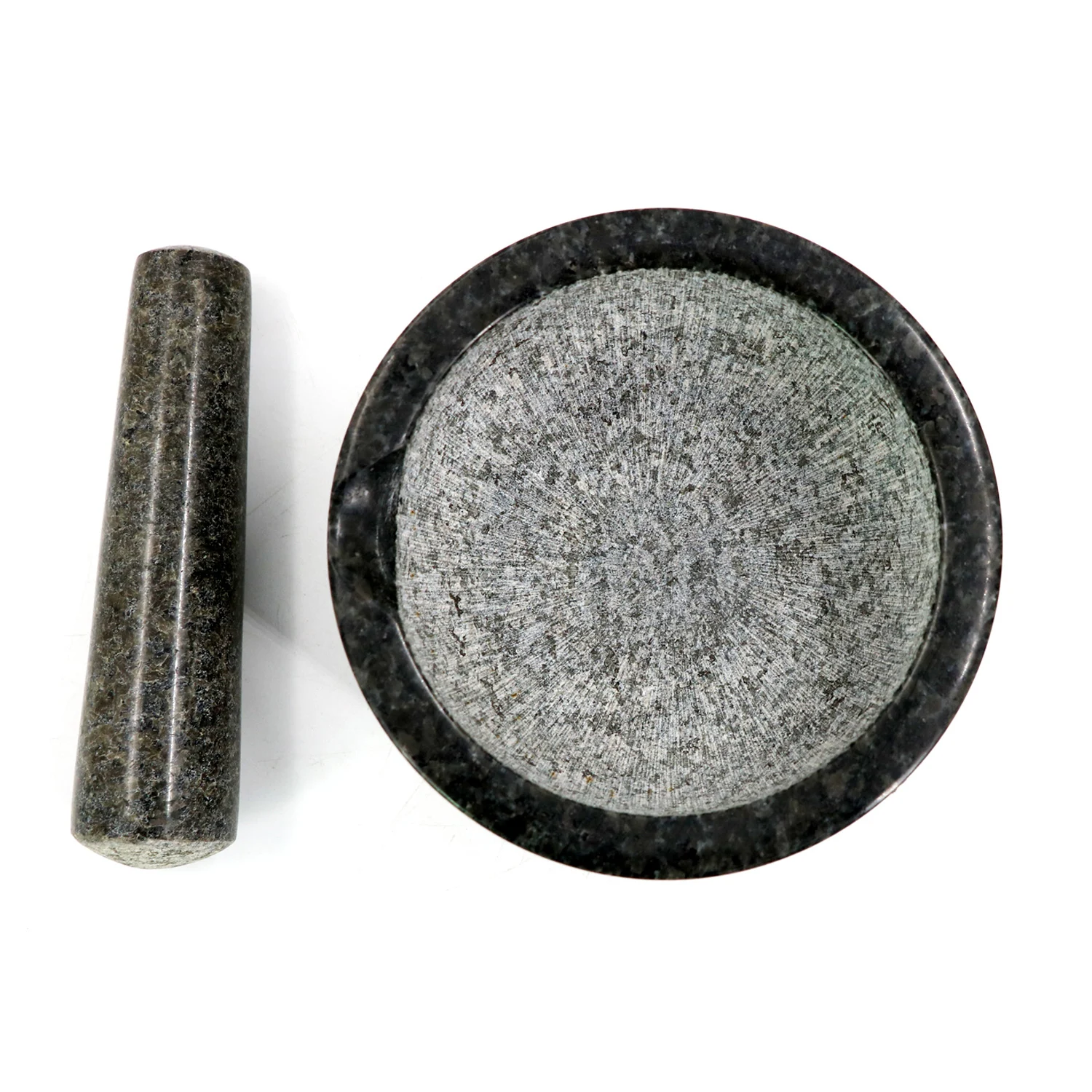 low price Heavy Granite Pestle Mortar bowl Granit garlic masher Pestle Mortar for sale