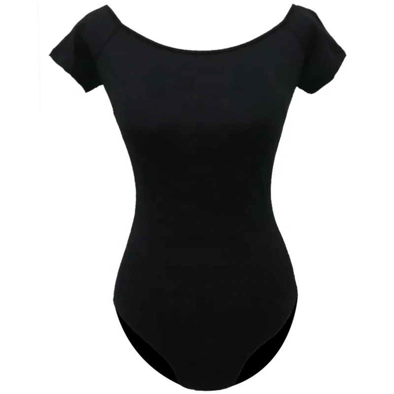 Summer print short sleeve physique lesson ballet dance gymnastics leotards girls