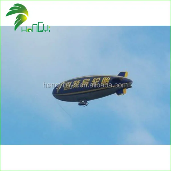 6 Meters Long Advertising Inflatable  Airship Custom Inflatable Zeppelin Blimp For Sale