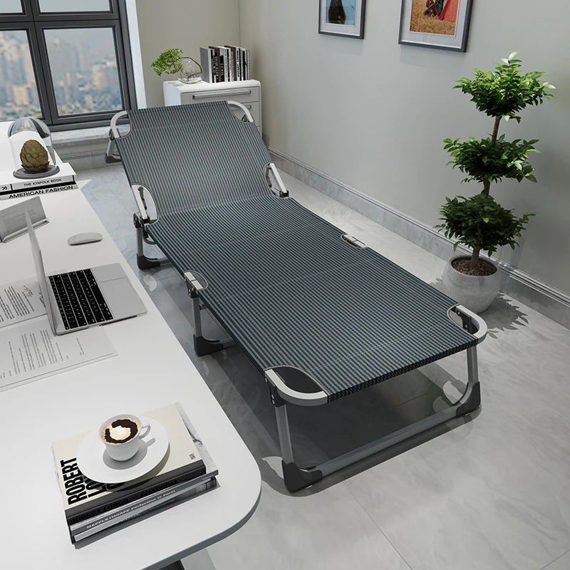 Hot sale  new design 3 folding bed metal frame for guest portable folding bed