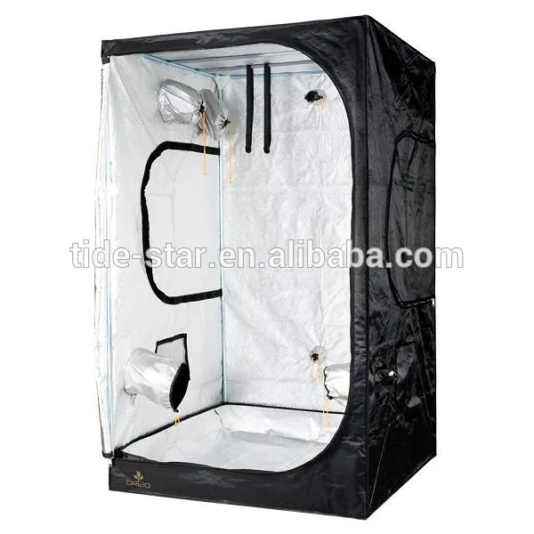 Hydrponics Mylar Grow tent 1.2x1.2x2M