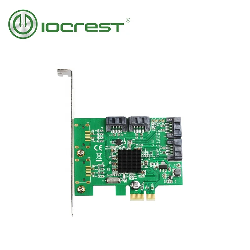  Высокое качество PCIe x1 интерфейс 4 порта Внутренний порт 88SE9215 sata микросхема