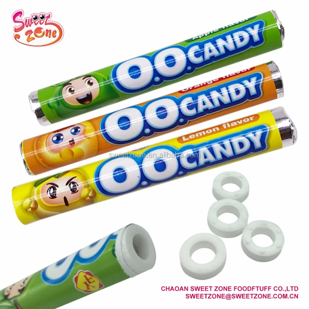 Mix Fruit Tablet Candy Roll O O Candy