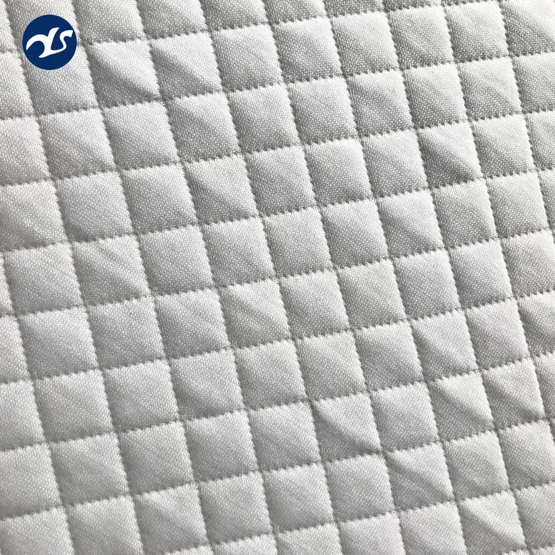
Copper Fiber jacquard mattress knitted fabric good price made in china 