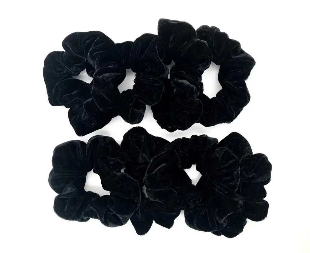 Hair Scrunchies Velvet Elastic Hair Bands Scrunchy Hair Ties Ropes Scrunchie for Women or Girls