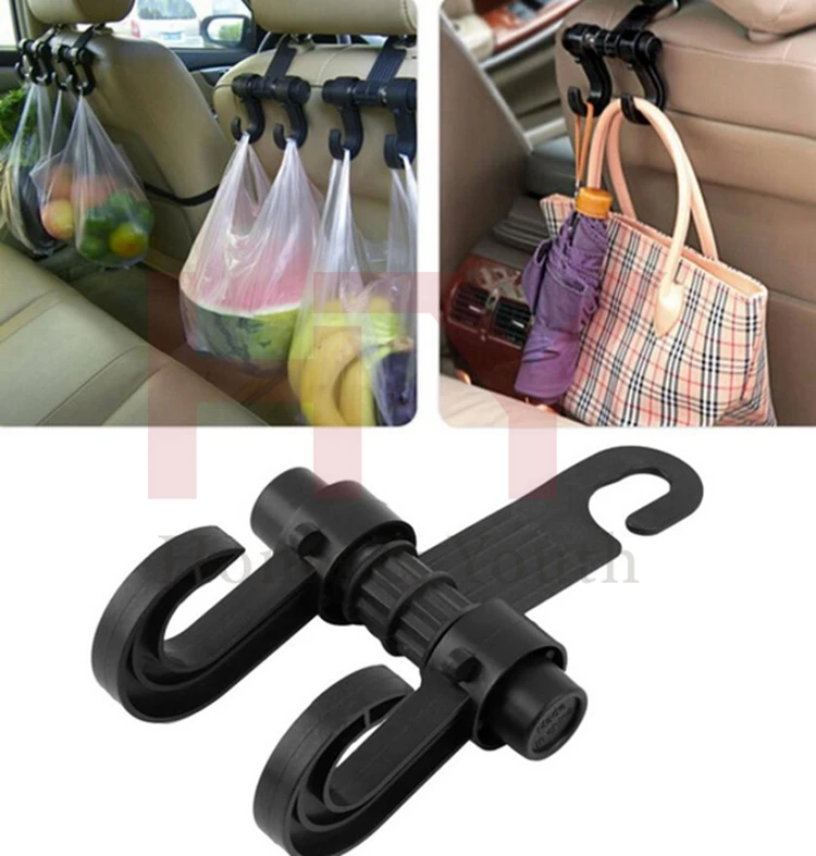 Hot Selling Car Seat Back Storage Hook Sundries Hanger Bag Holder Universal Multifunction car hook