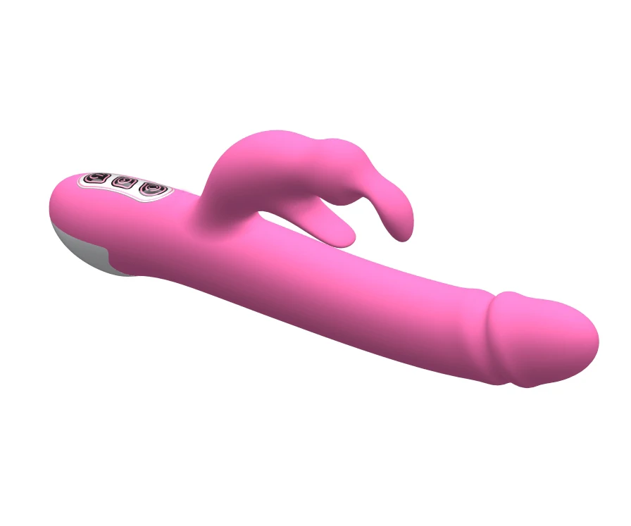 popular multi-speed vibrator, waterproof silicone USB rechargeable vibrator G-spot stimulator vibrating wand massager for women
