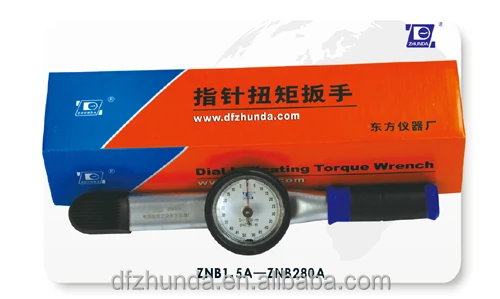 manual torque wrench dial torque wrench for repair and tighten spanner dial gauge torque wrench