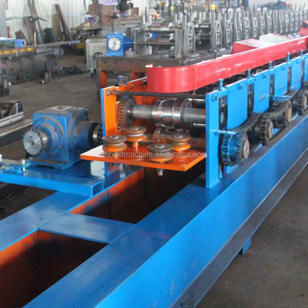 PU Roller Shutter Door Foam Making Roll Forming Machine