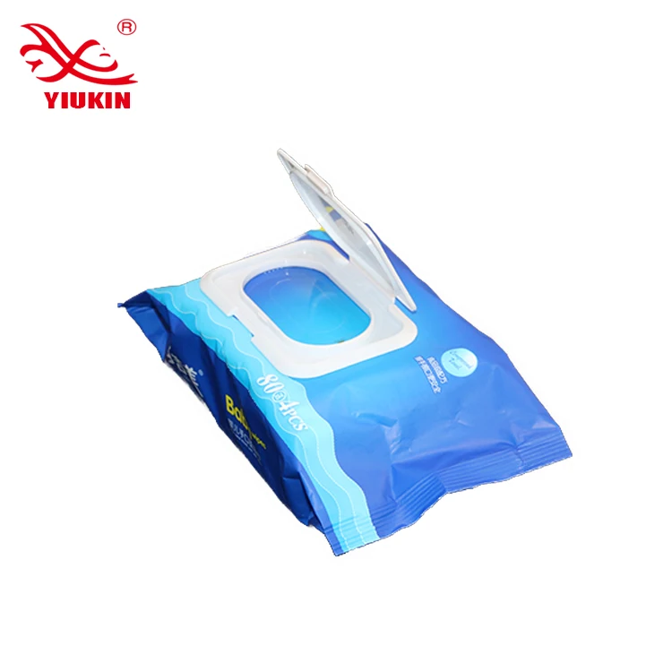 
China Wholesale Baby Tissue Wipe Portable Baby Tissue Facial Wet Wipes 