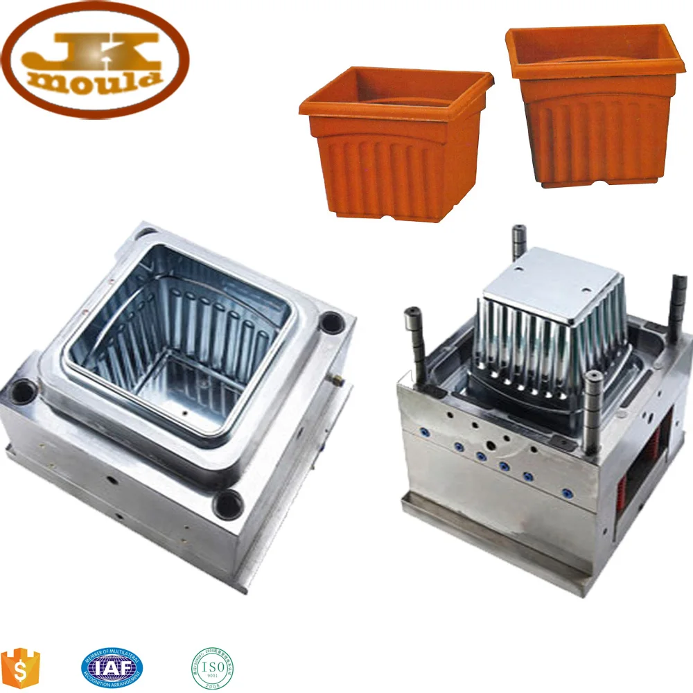 cheap injection flower pot / garden pot molds, plastic plant pot mold from china