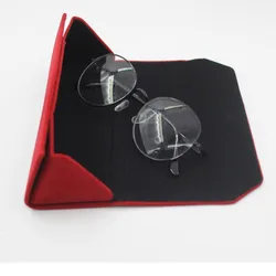 Лидер продаж 2023 года, цветной Складной футляр для солнцезащитных очков из бархатной ткани на заказ