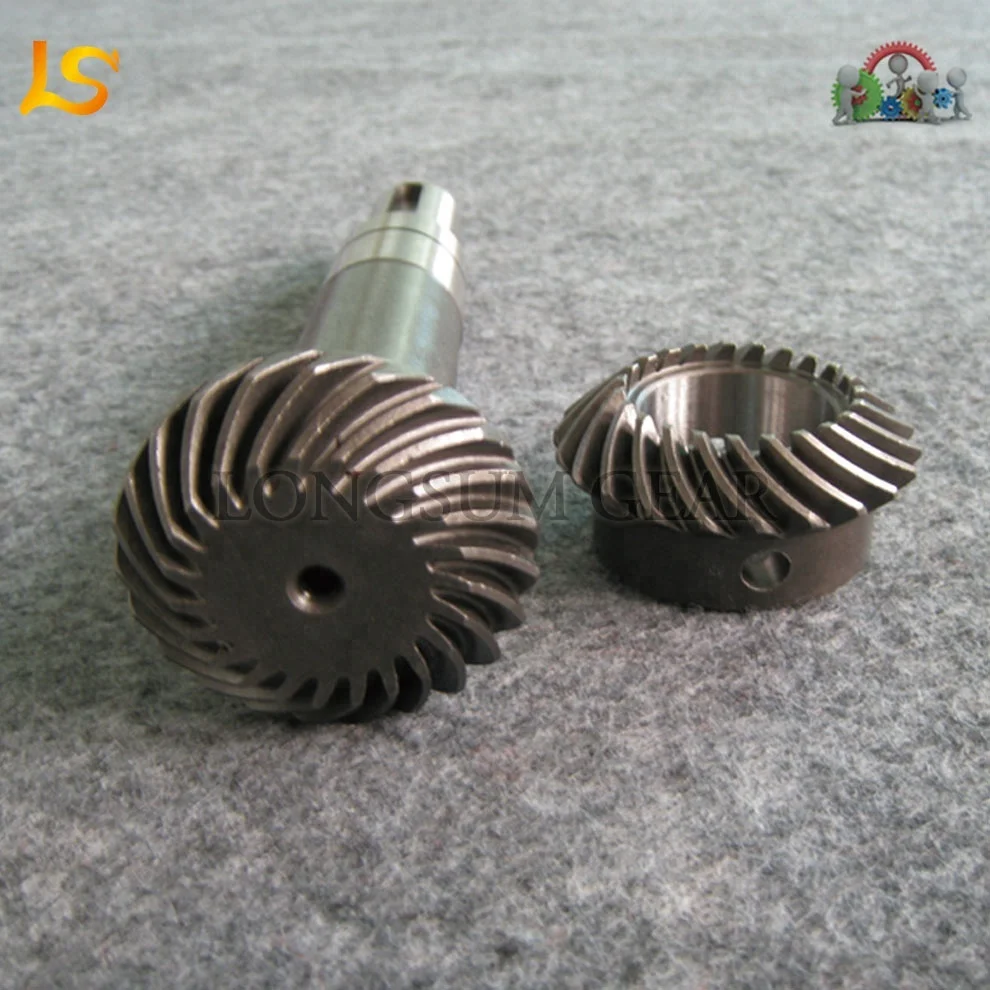 Customized Standard Gleason Helical Tooth Bevel Gear
