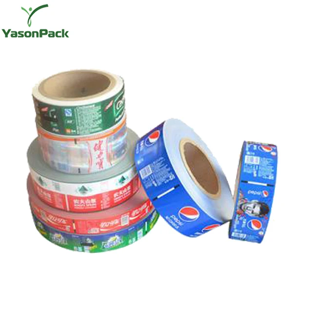 Pvc heat shrink bags 40u pet shrink wrap labes bath foam labels bottle printing shrink sleeve for fruit juice
