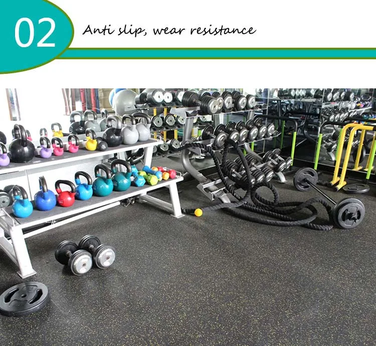 
High quality Safe materials Eco-friendly gym interlock rubber tiles rubber flooring wholesale 