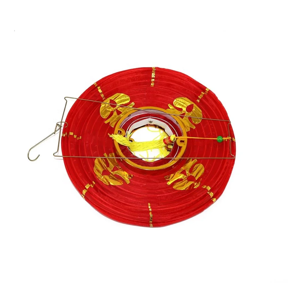 Уличный праздник весны, традиционный красный китайский новый год, тканевый фонарь для празднования